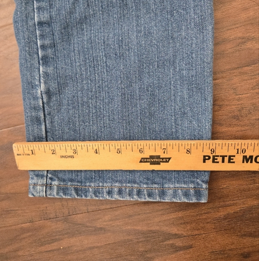 Carhartt Mens 40x30 Straight Leg Jeans Traditional Fit Blue Jeans 14806 - Picture 4 of 6